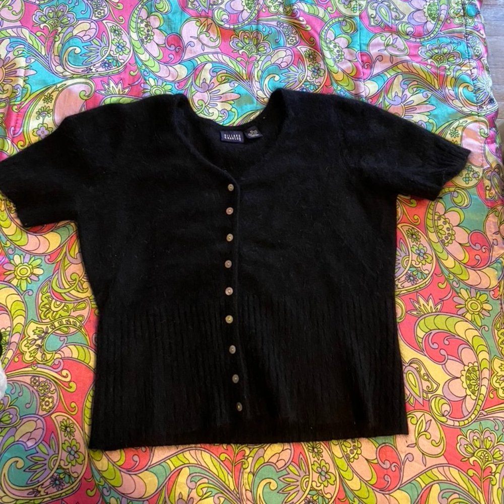 Angora Crop Sweater